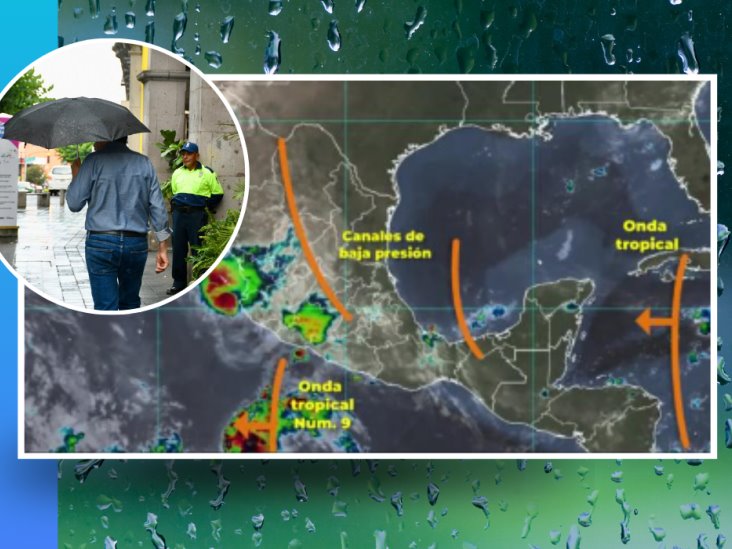 Onda Tropical 9: ¿cuándo llega a México y qué estados serán afectados?