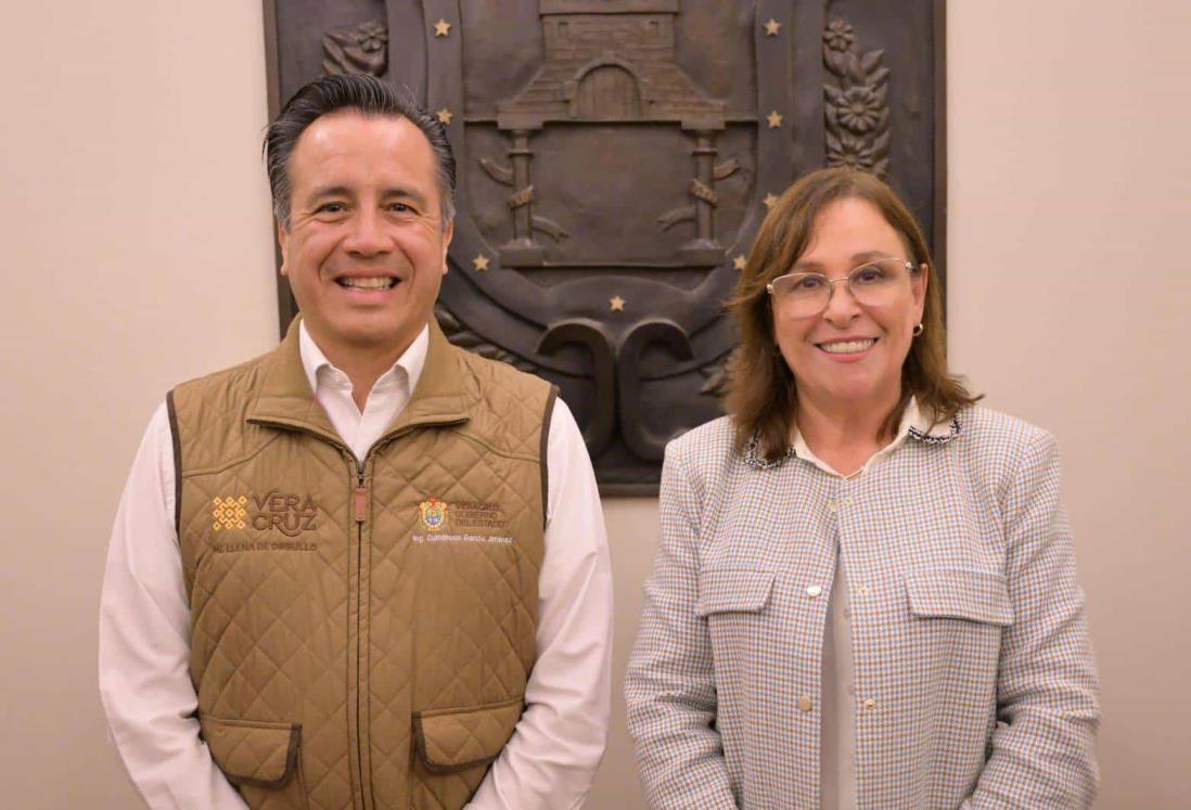 Rocío Nahle y Cuitláhuac García inician transición gubernamental en Casa Veracruz