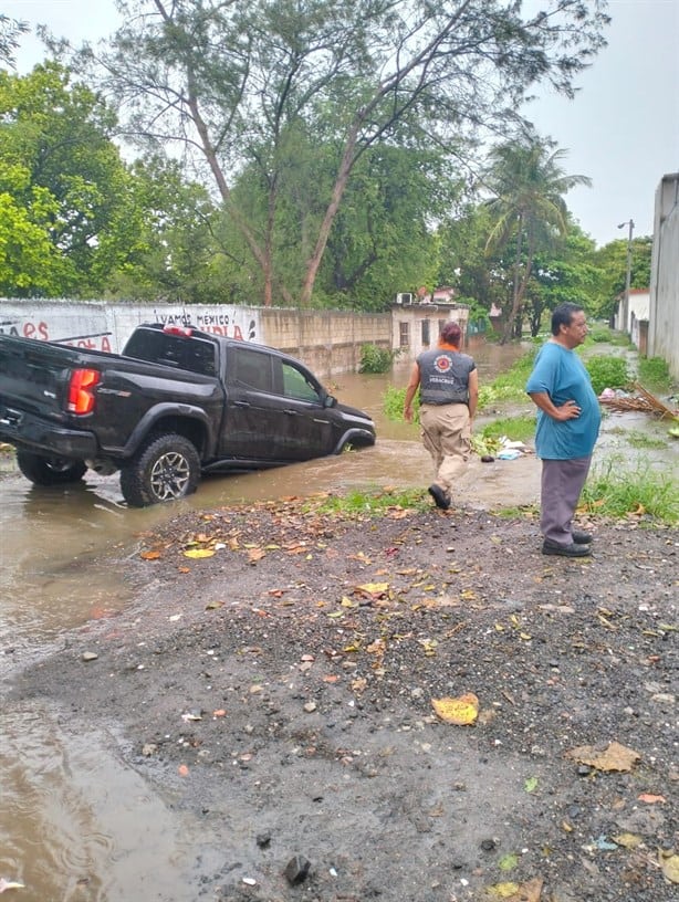 PC estatal confirma 1 fallecimiento y 5 refugiados por lluvias en Veracruz y Boca del Río