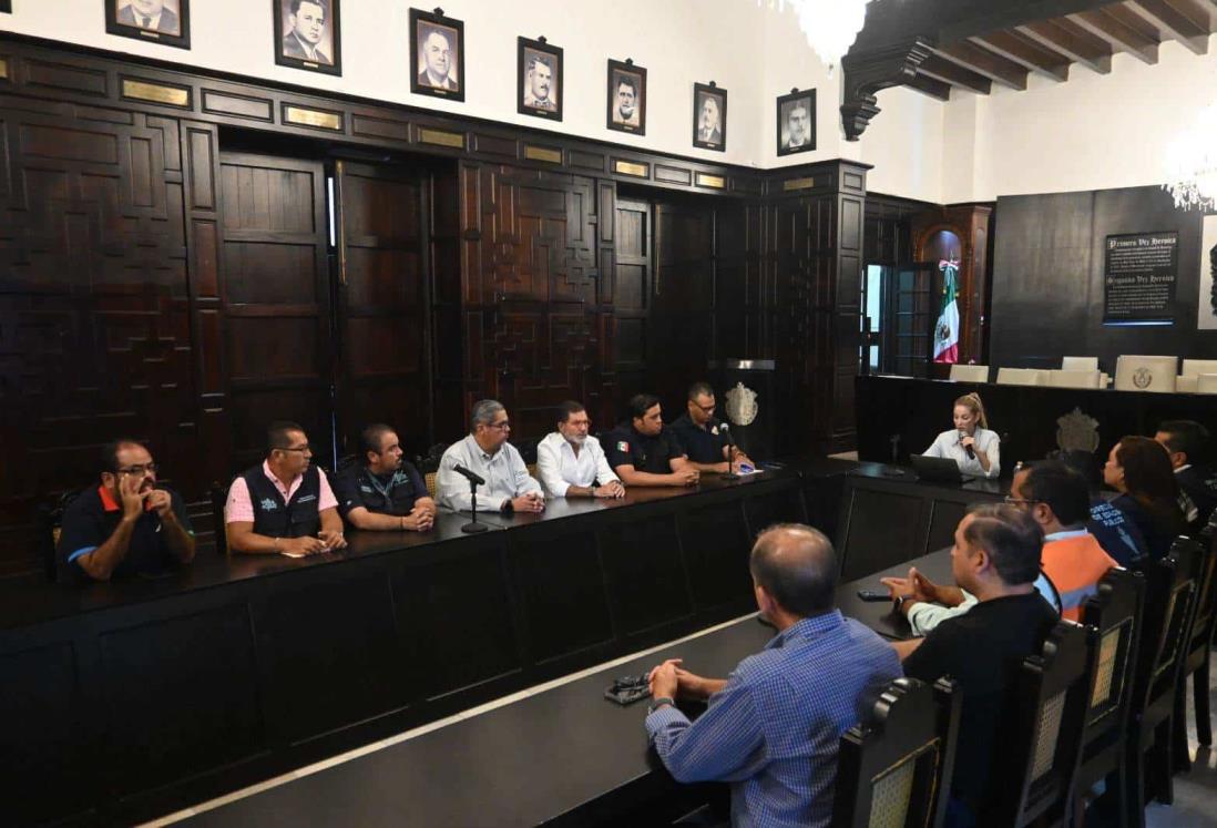 Alcaldesa de Veracruz destaca el apoyo federal y estatal por lluvias intensas