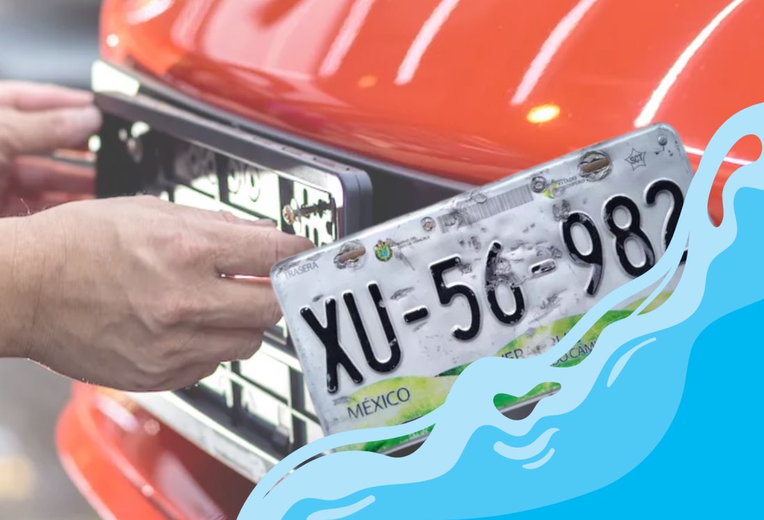 ¿Perdiste la placa de tu auto por inundaciones en Veracruz? Así puedes reportar y tramitar una nueva