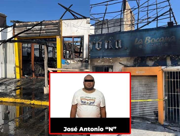 Esta es la situación legal de Antonio N, detenido por incendio de restaurante langostinos