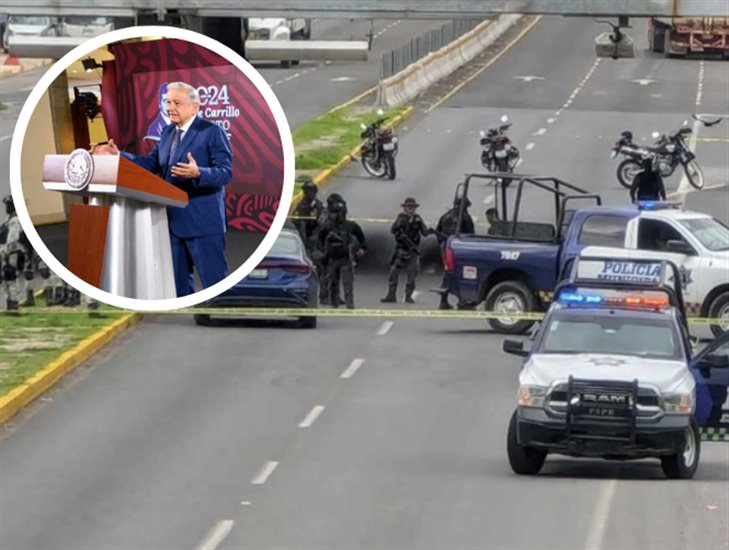 AMLO da hipótesis sobre asesinato de dos agentes de tránsito en Guanajuato