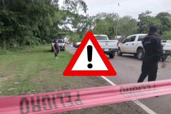 Sicarios acribillan a dos personas en Santiago Tuxtla; dueño de cantina, uno de los asesinados