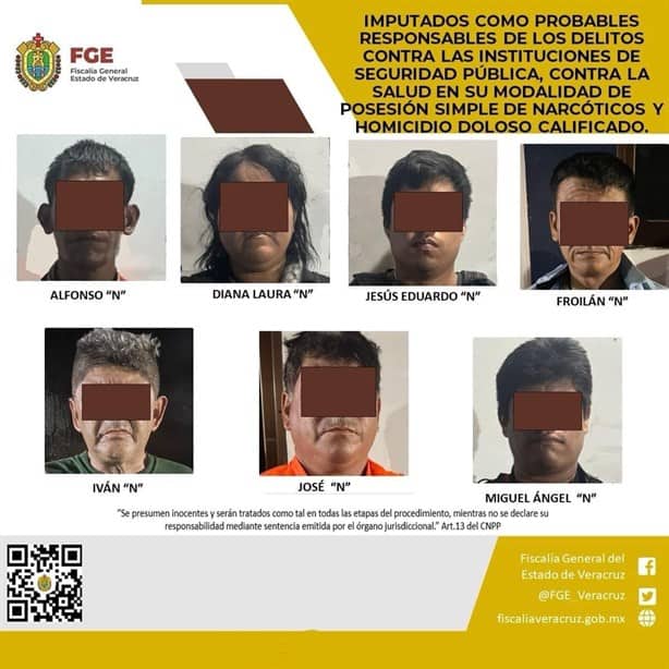 Tras operativo, imputan a 15 personas detenidas en Poza Rica