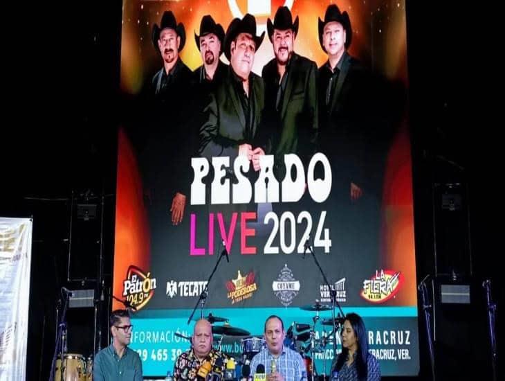 Grupo Pesado debutará en Veracruz con su gira Live 2024