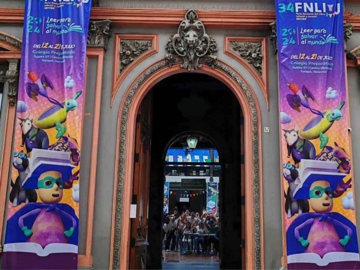 ¡Se abrieron las puertas! Inicia en Xalapa la Feria Nacional del Libro Infantil y Juvenil