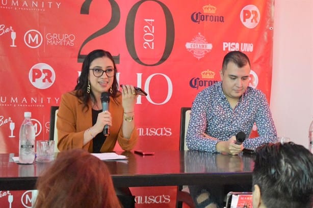 María José invita a todos sus fans a calentar gargantas para su concierto en Xalapa