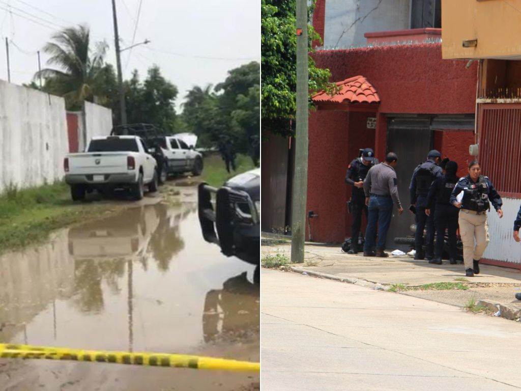 ¡Viernes rojo!: dos asesinatos en menos de media hora en Coatzacoalcos