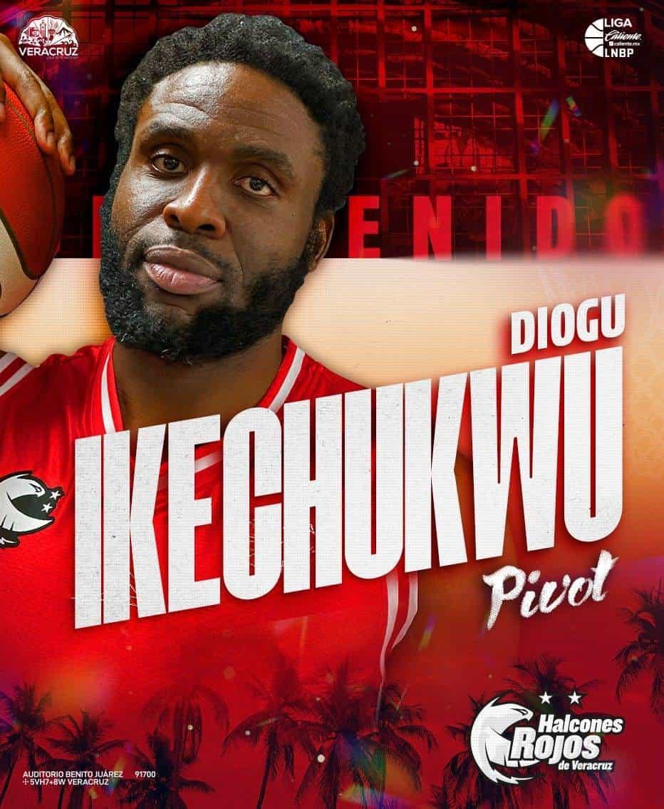 Llega Ike Diogu con los Halcones Rojos