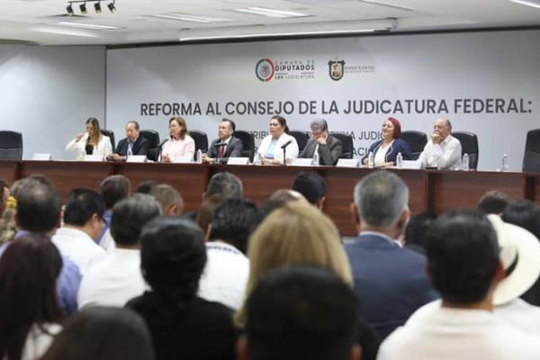 Congreso participa en Diálogos Nacionales sobre Reforma al Poder Judicial