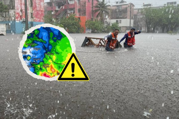 A qué hora lloverá en Veracruz hoy sábado 13 de julio de 2024