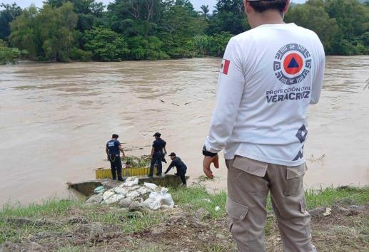 En alerta municipios de Álamo y Tihuatlán por aumento de ríos Pantepec y Cazones