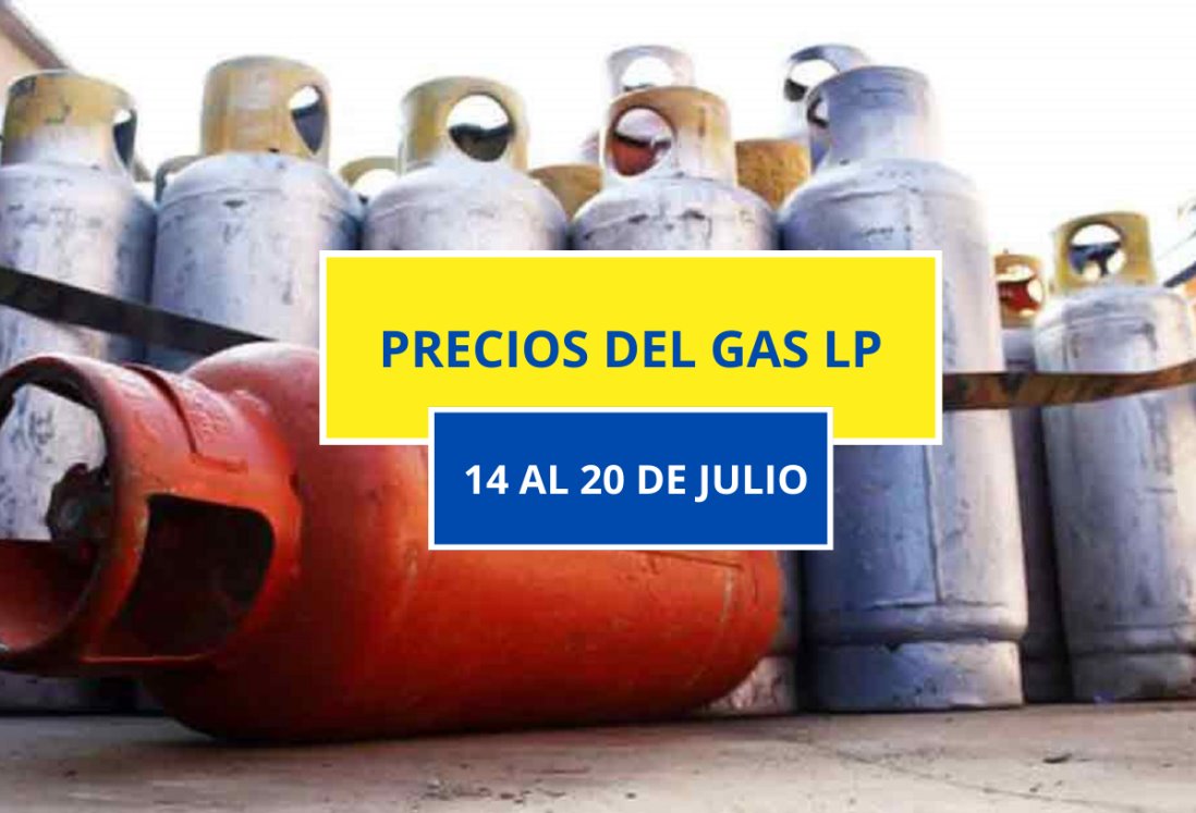 Sube el precio del Gas LP para Veracruz - Boca del Río y Medellín; esto costará del 14 al 20 de julio