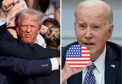 Donald Trump: ´bala me atravesó la oreja´; Biden condena atentado
