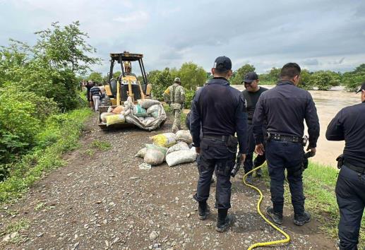 Piden ampliación de muro de contención en río Cazones
