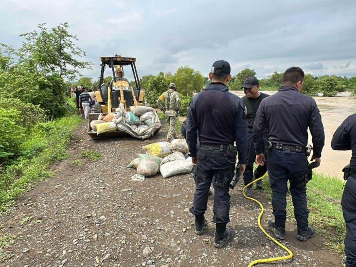 Piden ampliación de muro de contención en río Cazones