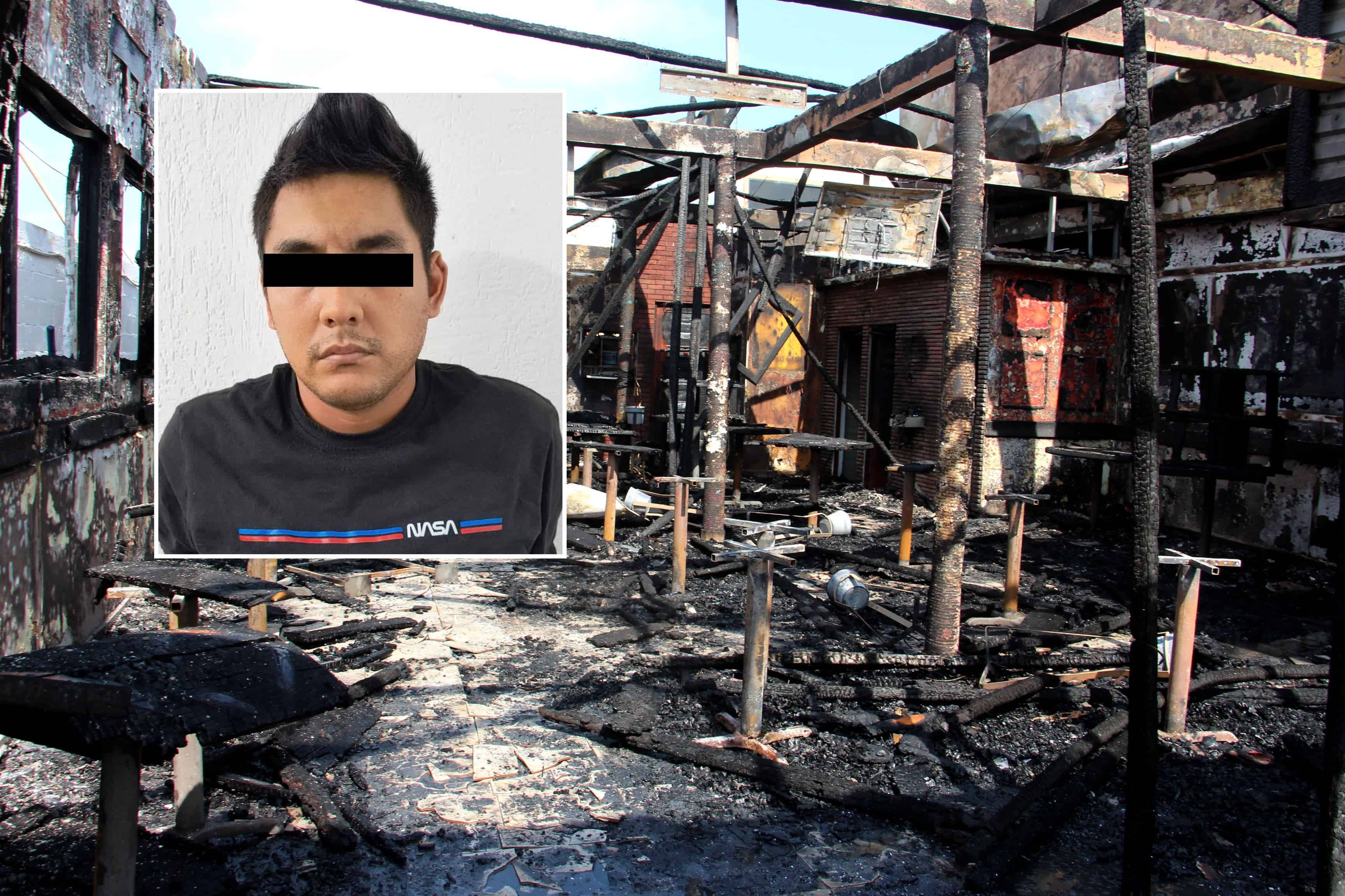 Cae otro presunto relacionado a incendios en restaurantes de Coatzacoalcos