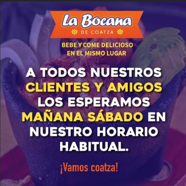 Reabre restaurante La Bocana a una semana de ser incendiado en Coatzacoalcos