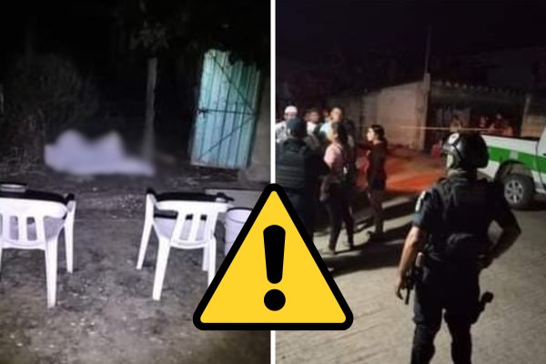 Joven apuñalado fallece en riña afuera de depósito en Tecolutla
