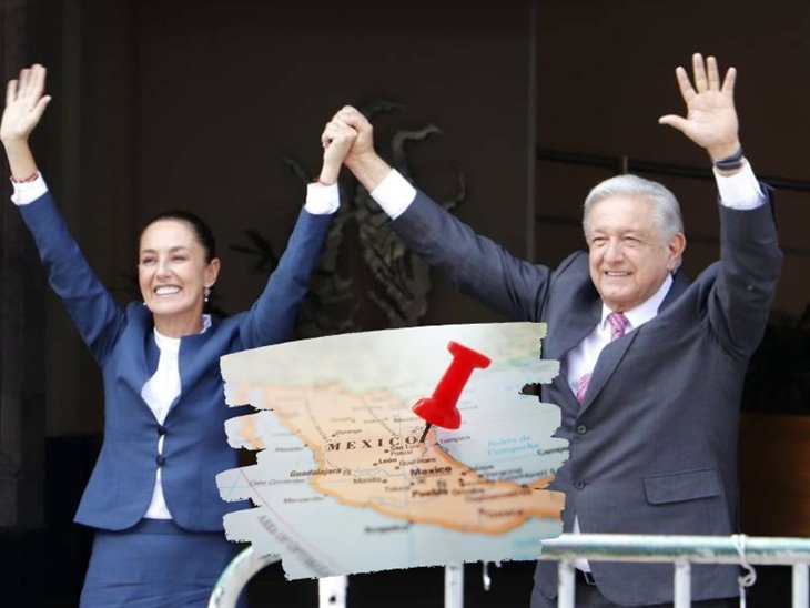 AMLO y Claudia Sheinbaum realizarán gira: estos son los estados que visitarán 