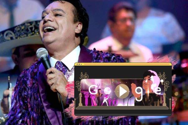 Google celebra a Juan Gabriel con Doodle este 15 de julio; ¿por qué motivo?