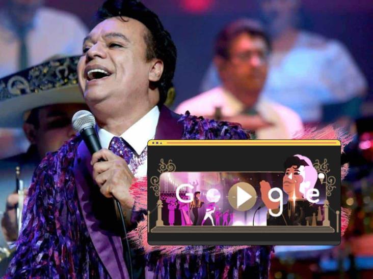 Google celebra a Juan Gabriel con Doodle este 15 de julio; ¿por qué motivo?