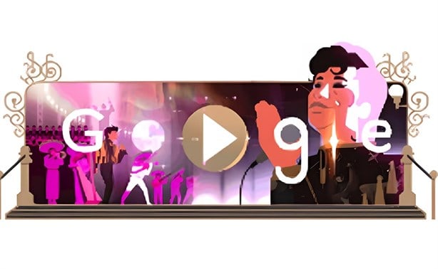 Google dedica Doodle a Juan Gabriel, el "Divo de Juárez" este 15 de julio