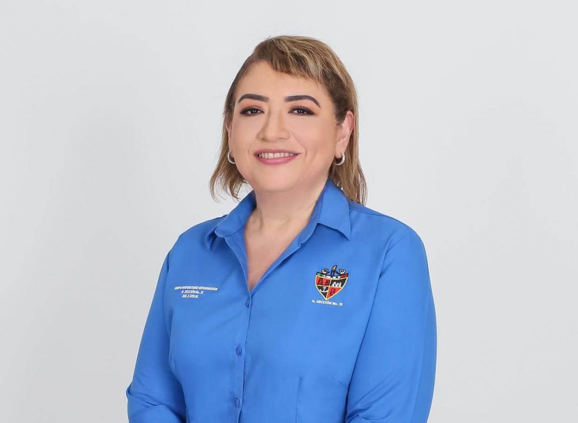 Margot Castañeda, reelegida como secretaria de la Sección 31 del STPRM