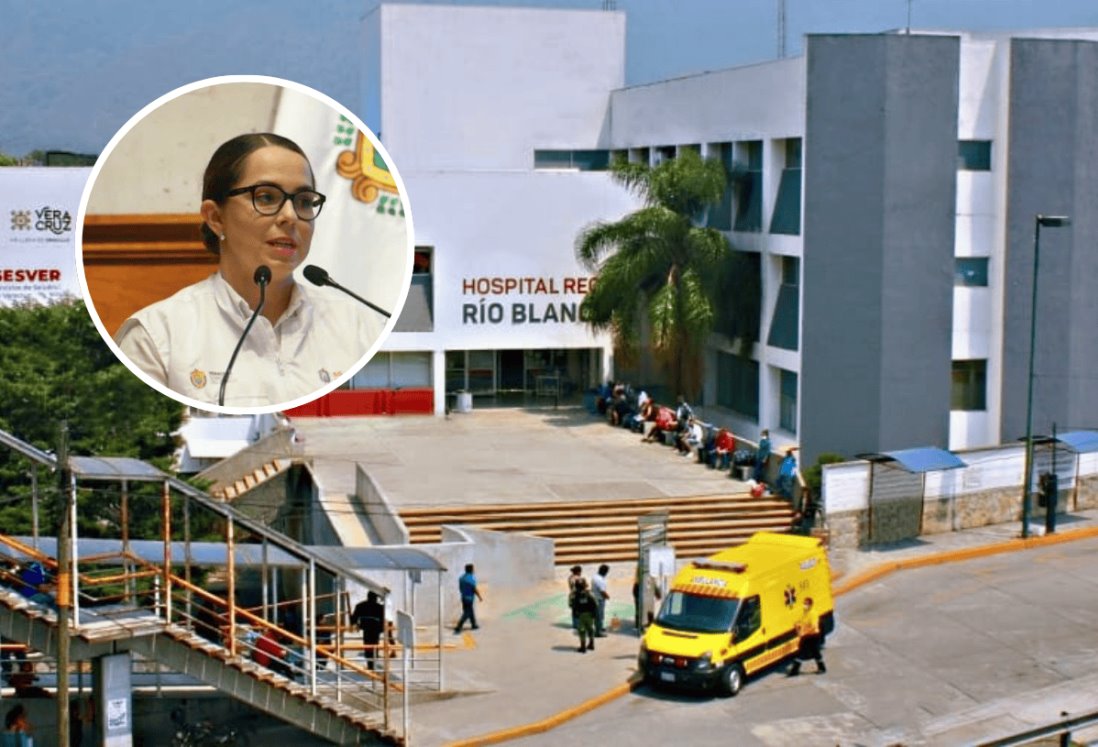 Secretaría de Salud de Veracruz desmiente acusaciones sobre medicinas caducas en Hospital Río Blanco
