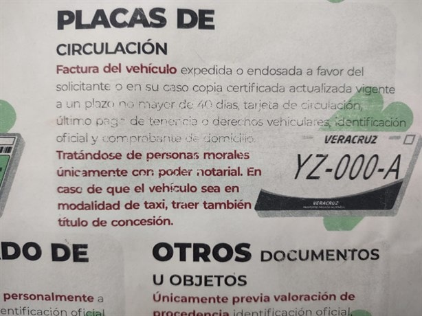 ¿Perdiste tu placa con las lluvias en Veracruz? Estos documentos deberás presentar en la Fiscalía para solicitar una nueva