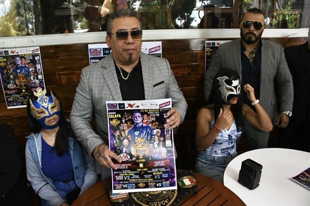 Vampiro vendrá a despedirse a Xalapa en función de lucha libre AAA