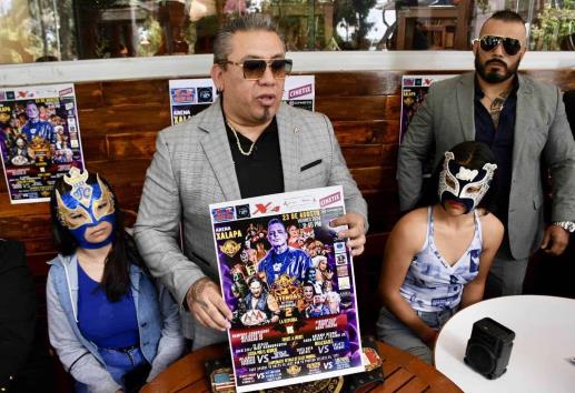 Vampiro vendrá a despedirse a Xalapa en función de lucha libre AAA