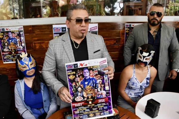 Vampiro vendrá a despedirse a Xalapa en función de lucha libre AAA