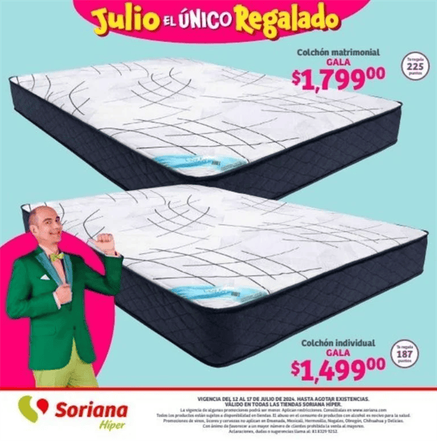 Julio Regalado: checa las ofertas de hoy 17 de julio en Soriana ¡aprovecha! 