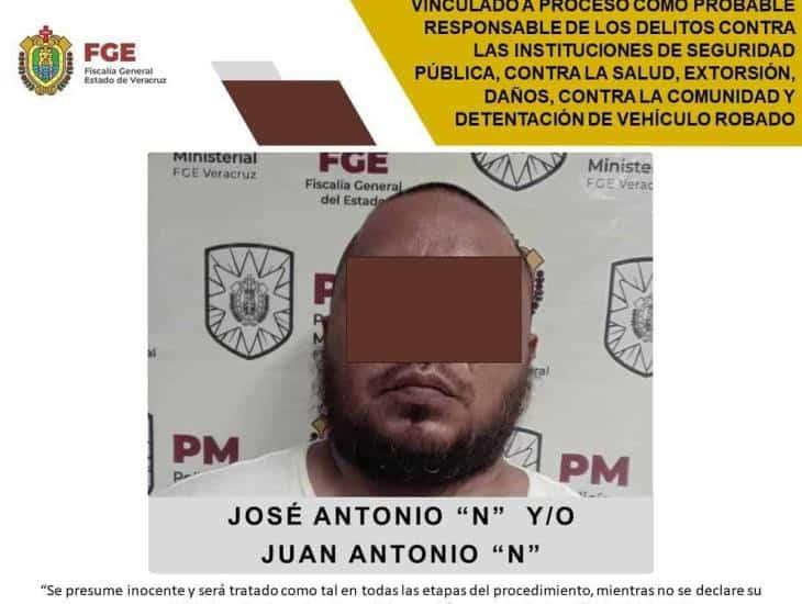 Vinculan a proceso a José Antonio, presunto implicado en ataque a negocios en Coatzacoalcos