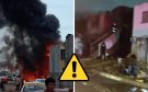 Voraz incendio consume inmueble en Lomas de Río Medio 4 | VIDEO