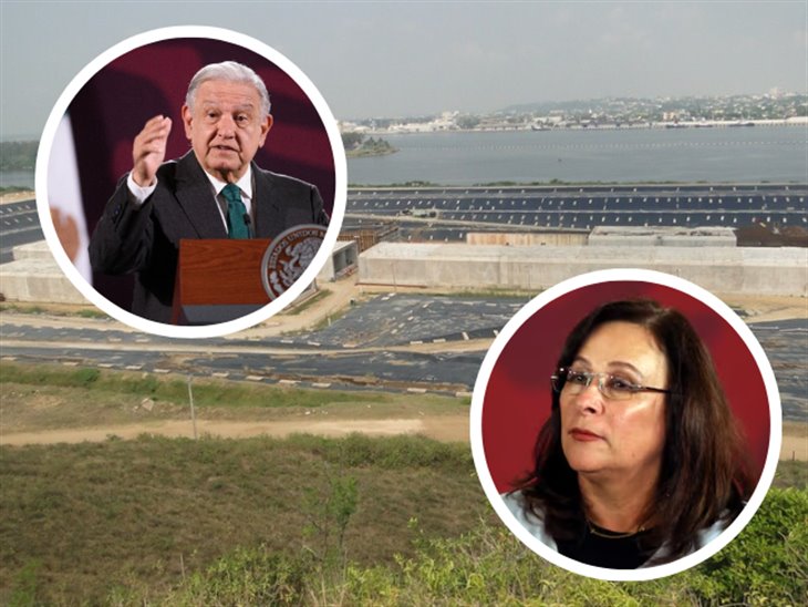 AMLO recomienda a Rocío Nahle alternativa al costoso y corrupto Túnel Sumergido de Coatzacoalcos 