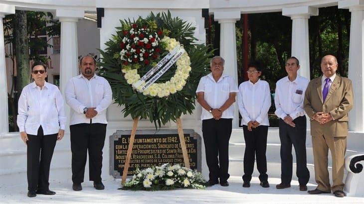 Realizan ceremonia en Mendoza por el 152 aniversario luctuoso de Benito Juárez