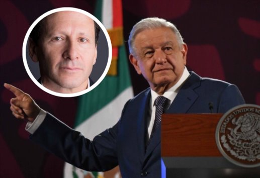 Jesús Ramírez Cuevas muestra carta enviada al periodista Tim Golden