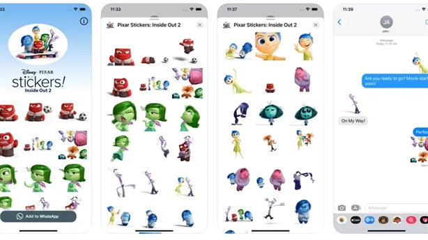 Estos son los mejores stickers de Intensamente 2 disponibles para Apple y Android