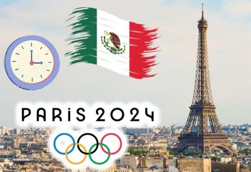 París 2024: ¿A qué hora serán las competiciones en México según la diferencia horaria?