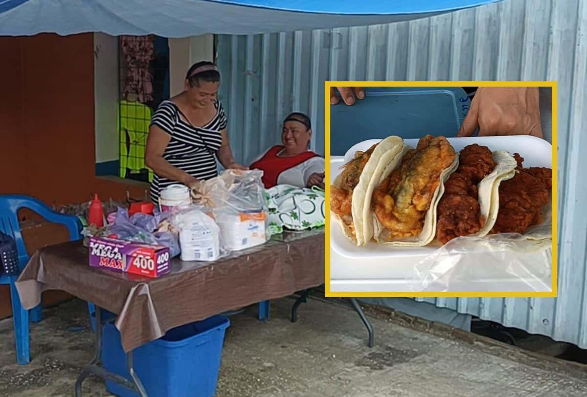 Sazón del Istmo: Doña Mari deleita a Villa Cuichapa con tacos bien servidos | VIDEO