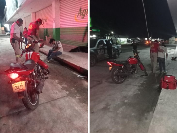 Motociclista es atropellado por ebrio conductor en Martínez