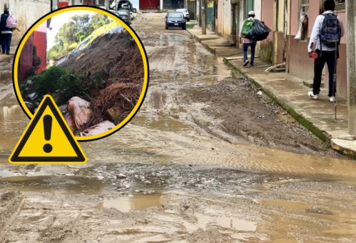 Deslaves en Xalapa dejarían a 15 familias sin hogar; sigue la evaluación de riesgos