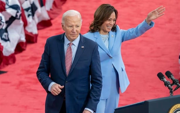 Joe Biden respalda a Kamala Harris como candidata por la presidencia de Estados Unidos