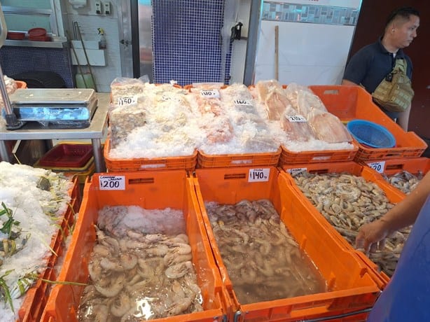 Venta de pescados y mariscos en Veracruz registra incremento