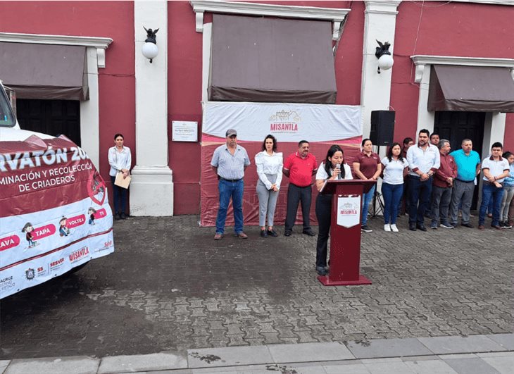 Arranca el Larvatón 2024; realizarán acciones contra el dengue en Misantla