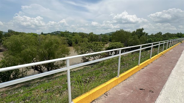 No la han inaugurado, pero ya están desmantelando ciclovía en Poza Rica