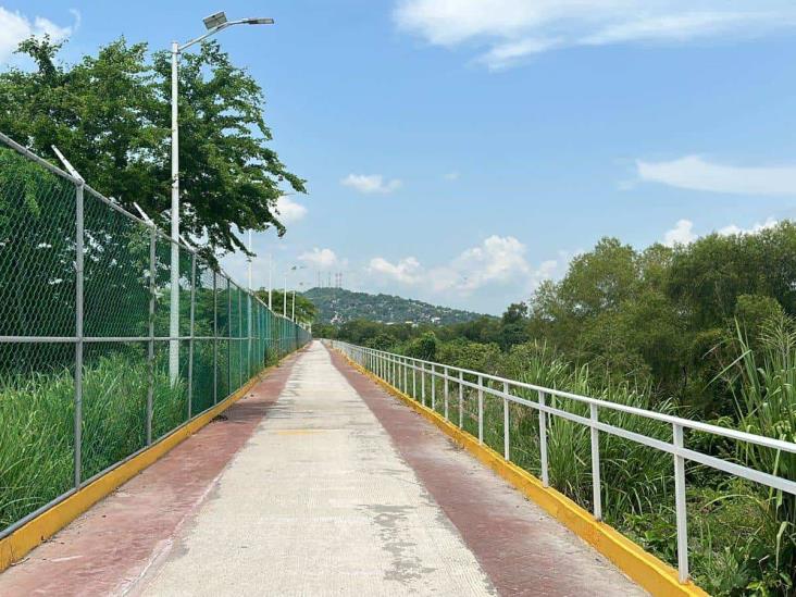 No la han inaugurado, pero ya están desmantelando ciclovía en Poza Rica